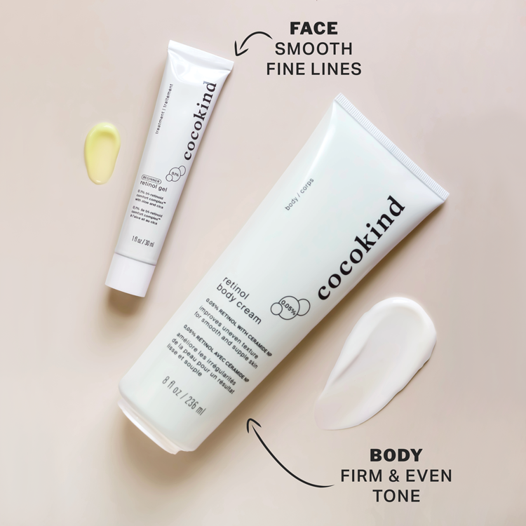 retinol face + body duo - cocokind