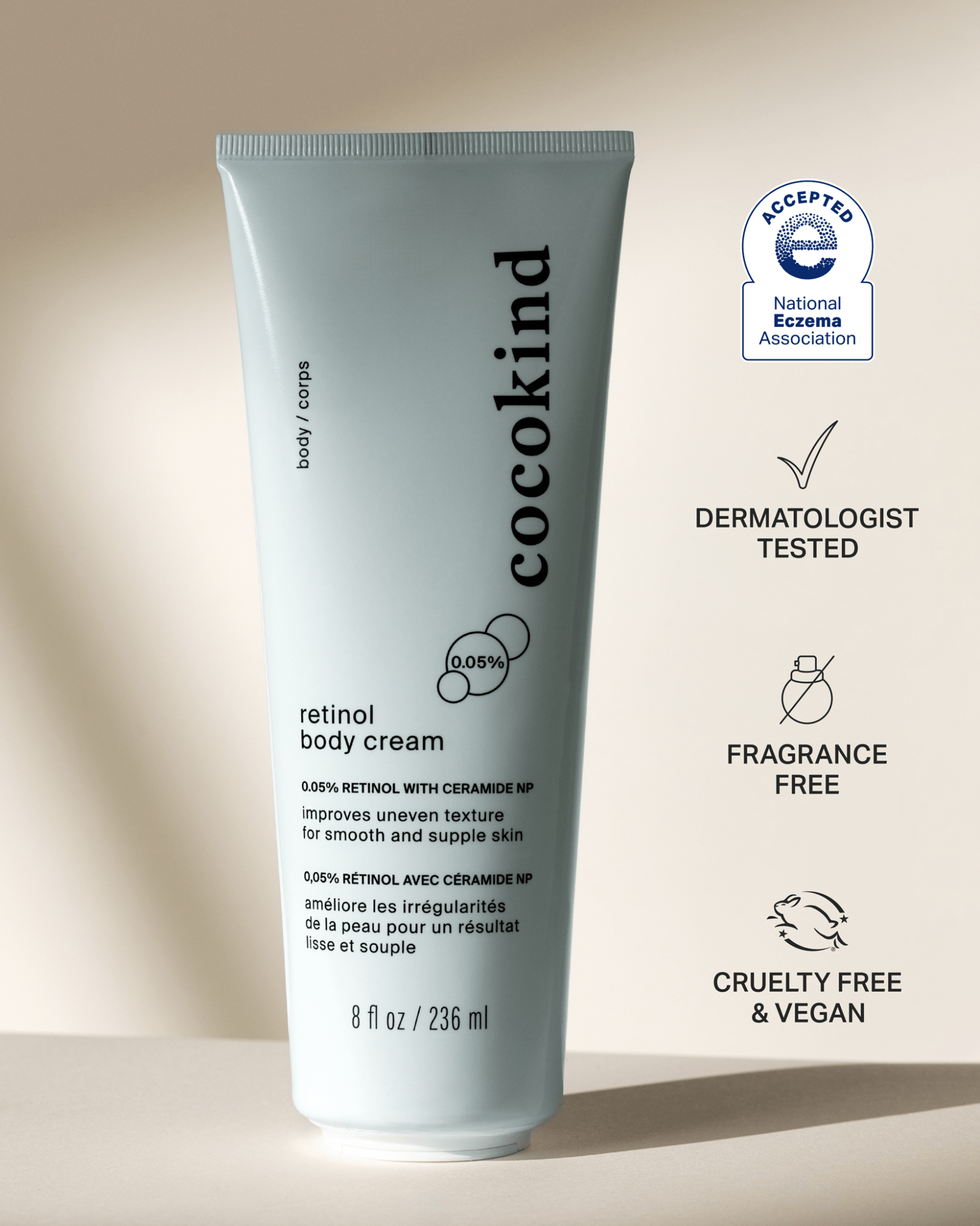 retinol body cream - cocokind