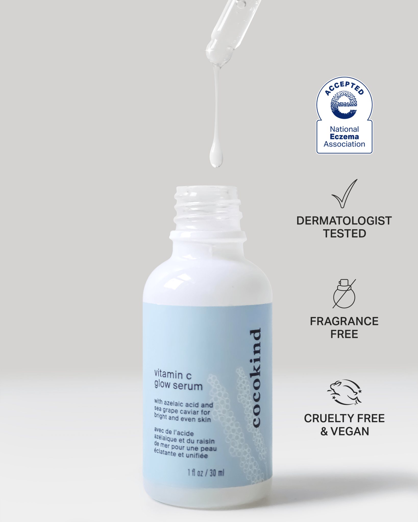 vitamin c glow serum - cocokind