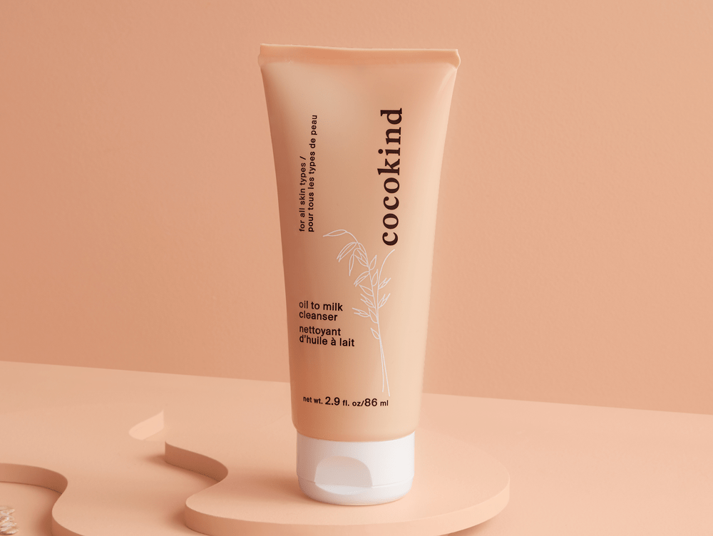 meet our *new* oil to milk cleanser - cocokind