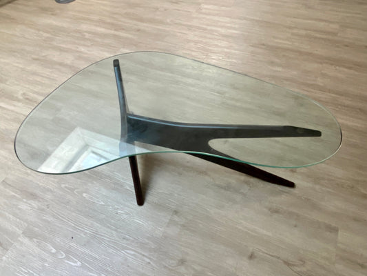 Abstract Glass Coffee Table - cocokind