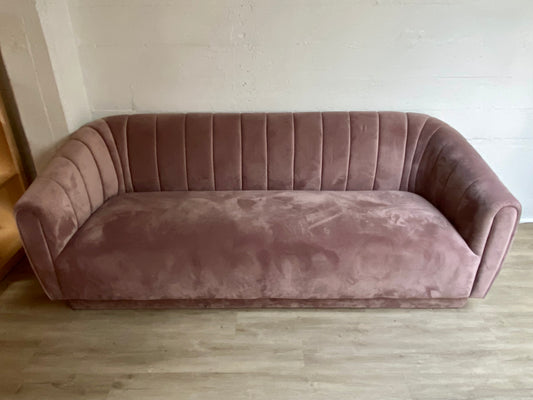 Purple Velvet Sofa - cocokind