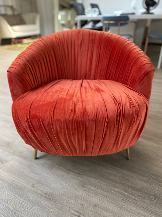 Red Velvet Armchair - cocokind