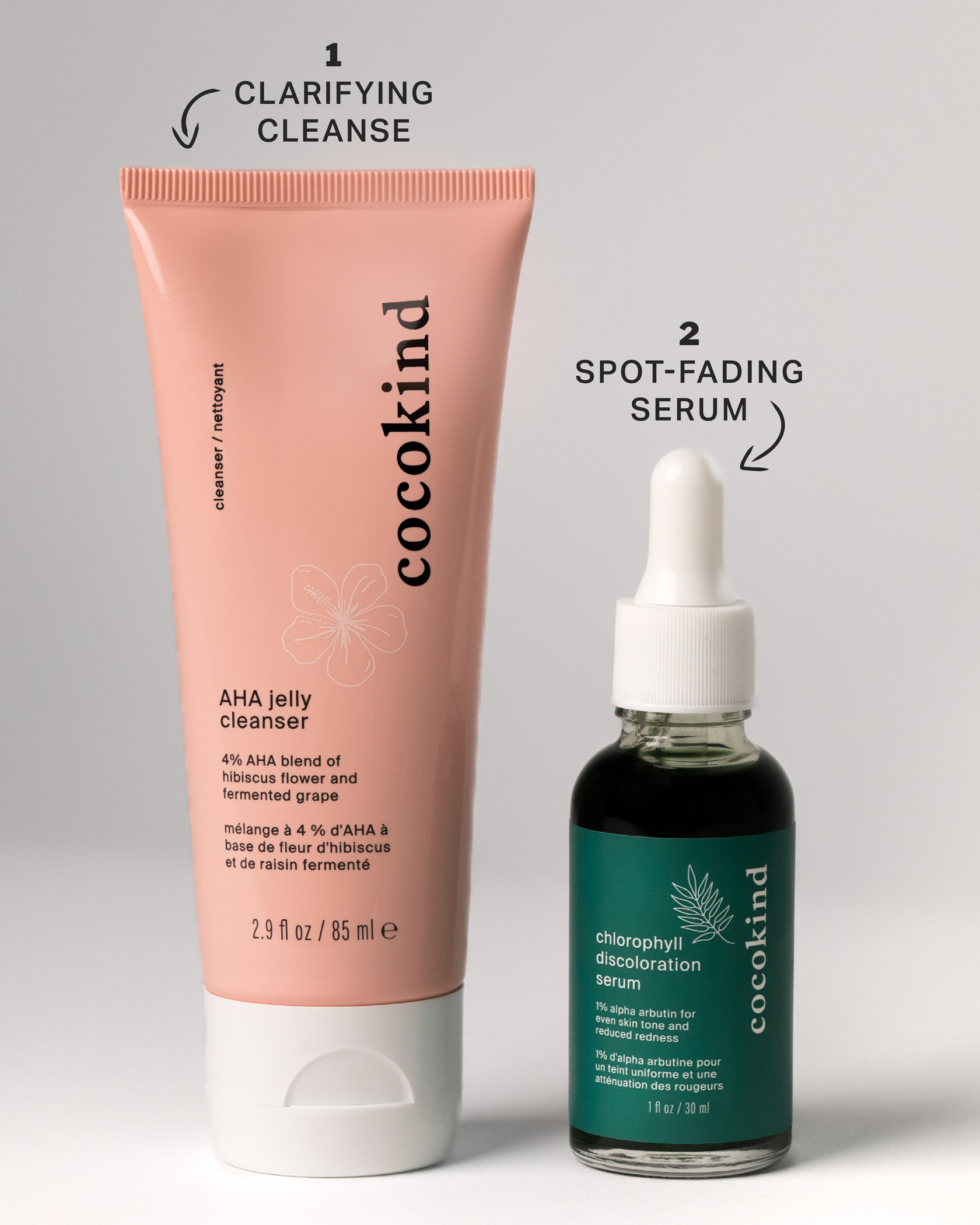 cleanse & fade duo - cocokind