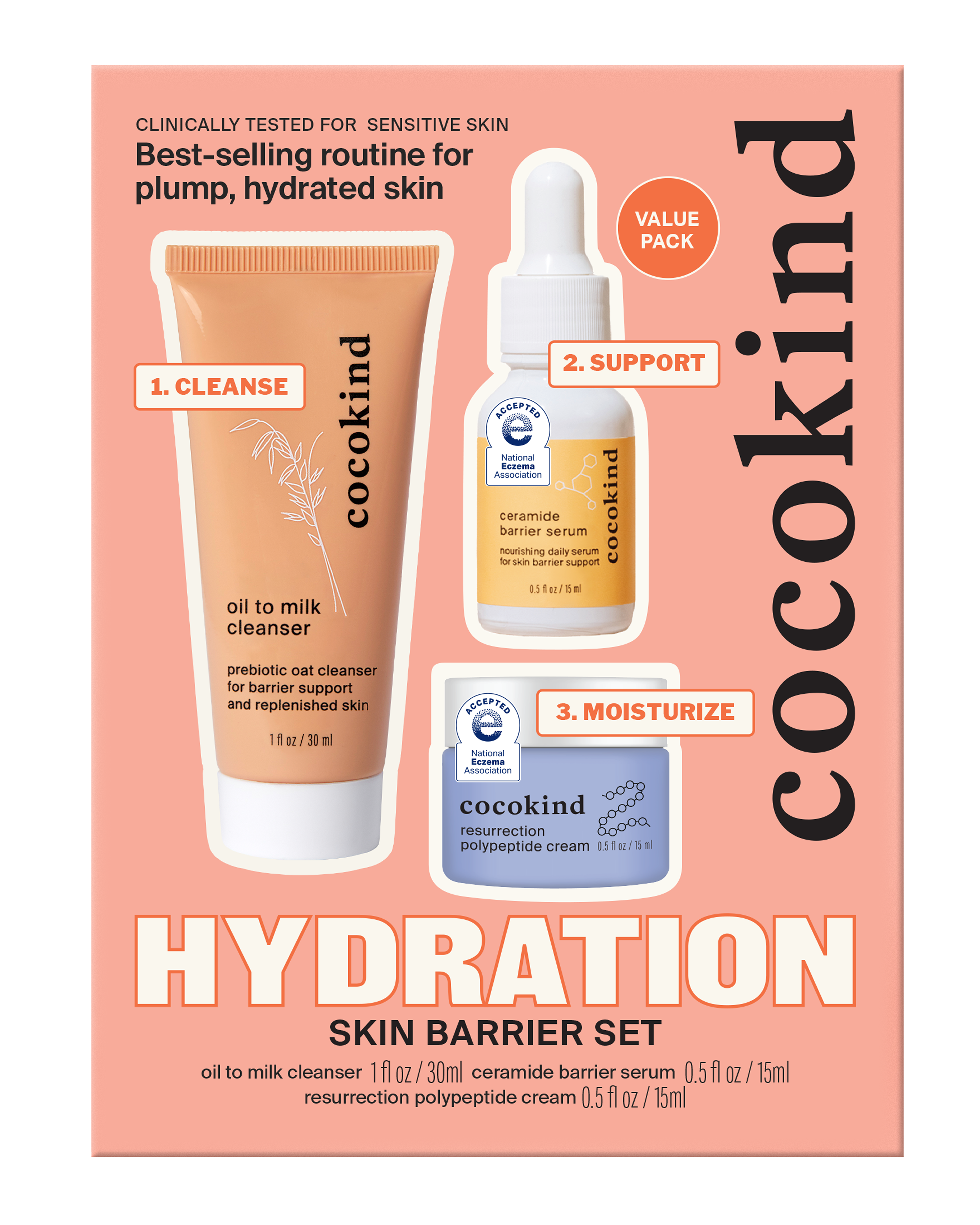 hydration skin barrier set - cocokind