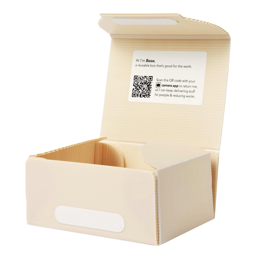 Ship in a reusable Boox® - cocokind