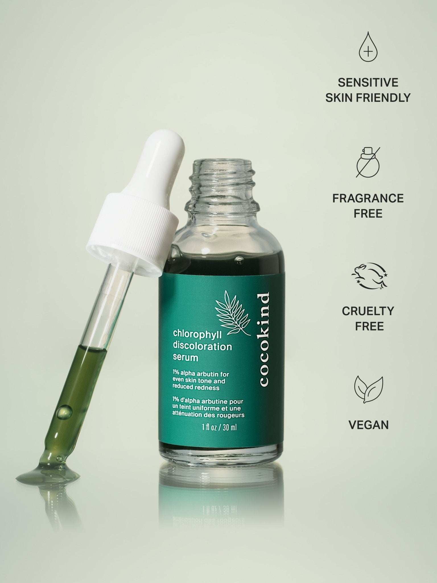 chlorophyll discoloration serum - cocokind