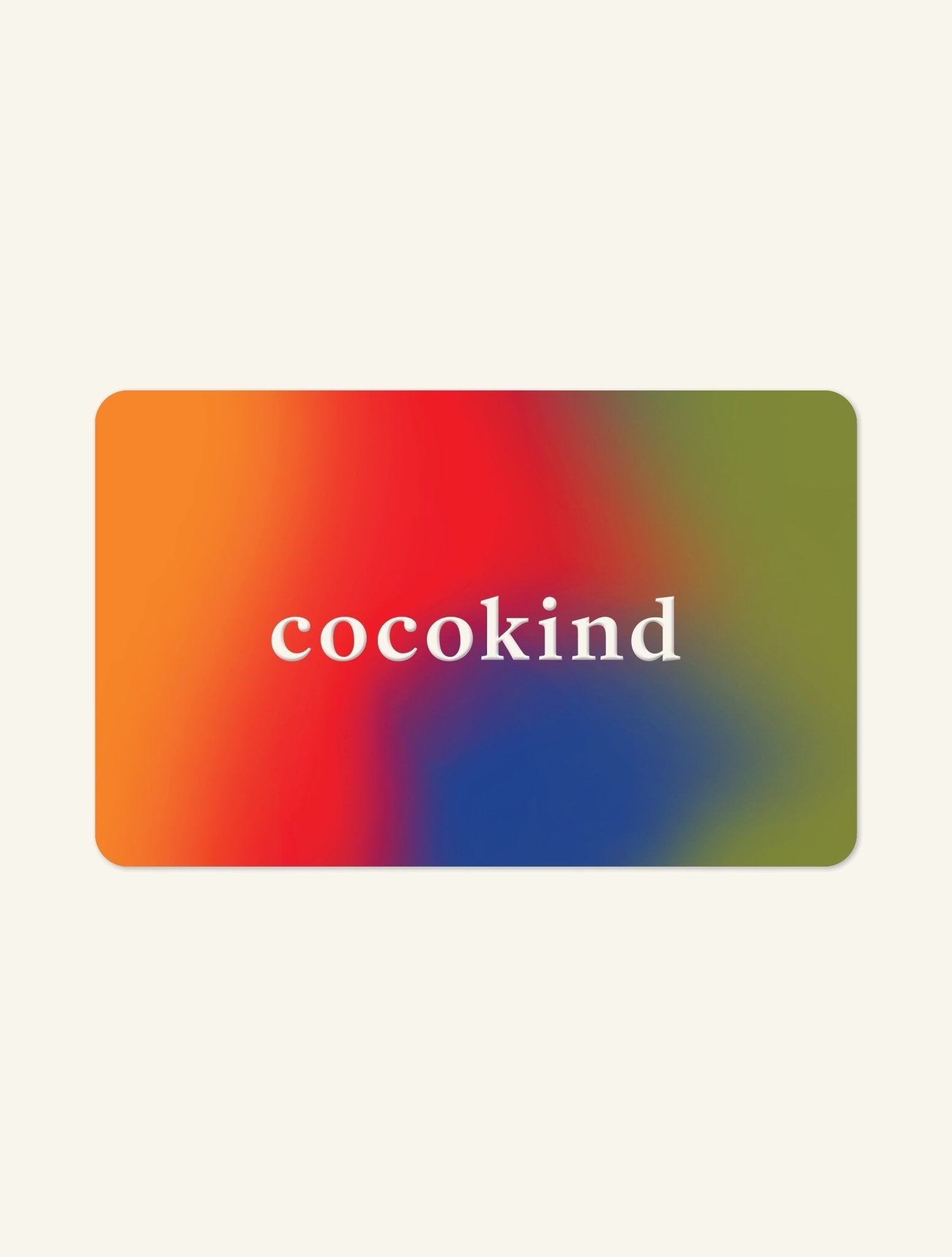 digital gift card - cocokind
