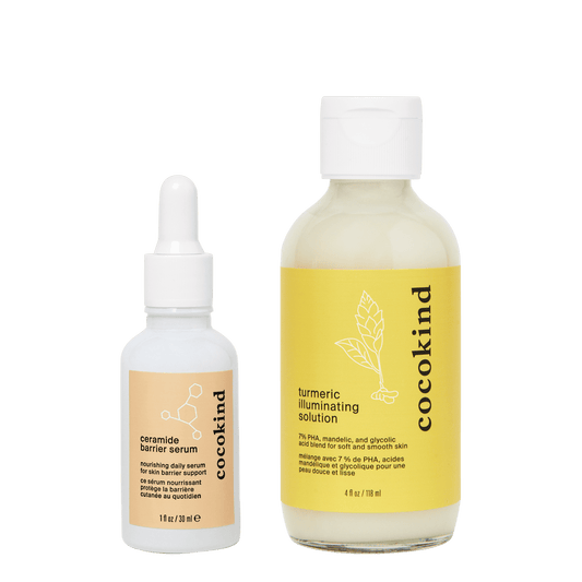 exfoliate + barrier duo - cocokind