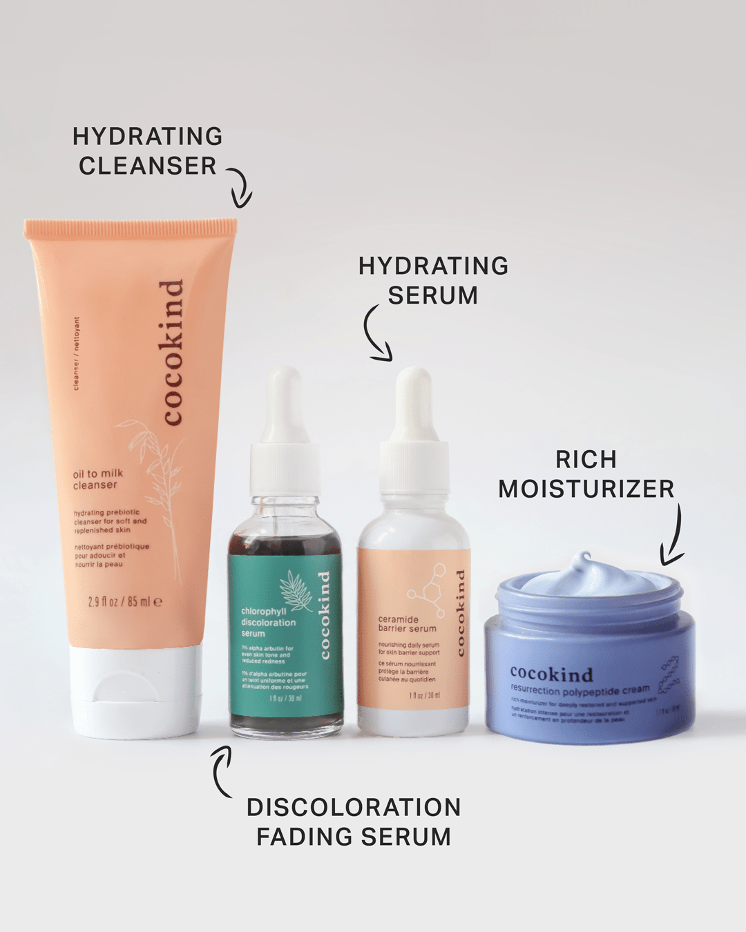 radiant hydration routine– cocokind