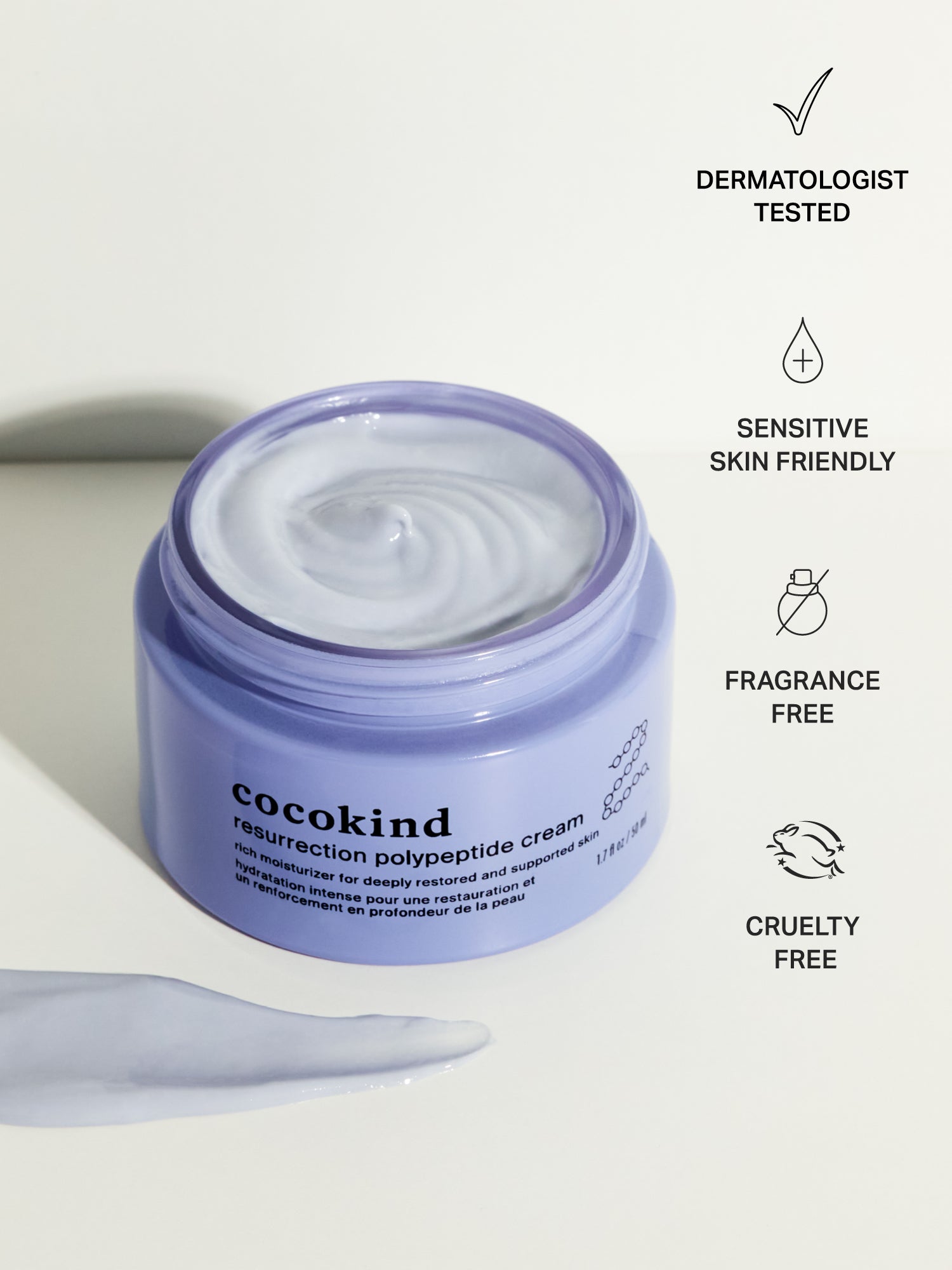 resurrection polypeptide cream - cocokind