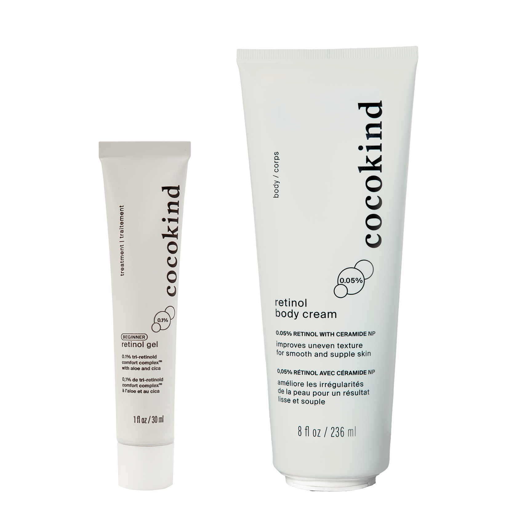 retinol face + body duo