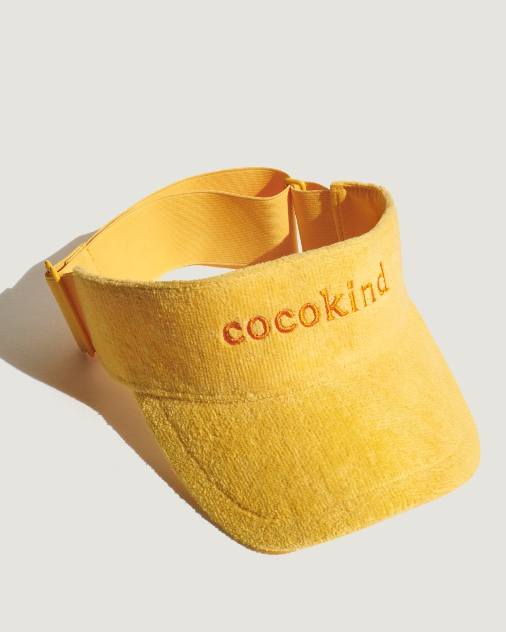 terry cloth visor - cocokind