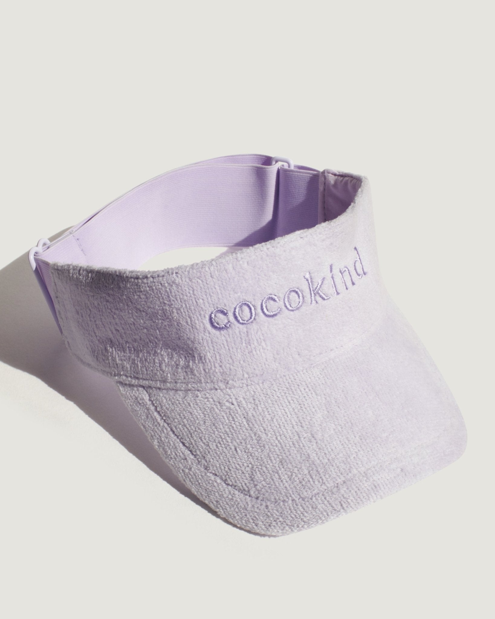 terry cloth visor - cocokind